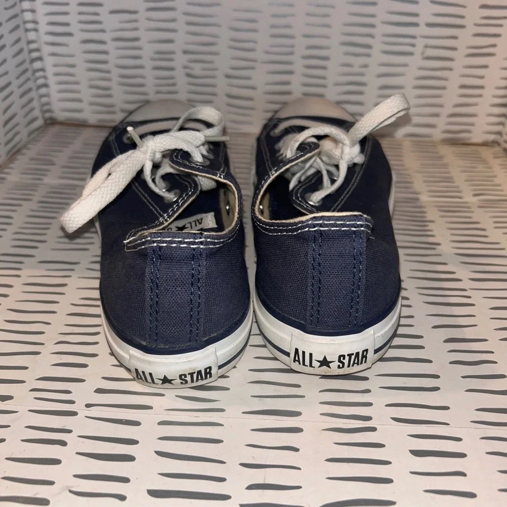 Converse Chuck Taylor All Star Low Top Navy Blue Youth 3 Sneakers Skater Retro